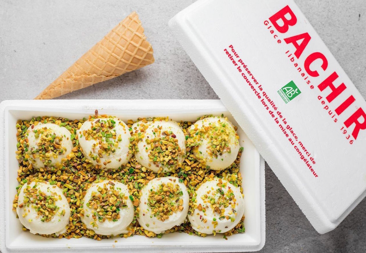 Glace Ashta Pistaches Bachir 500g